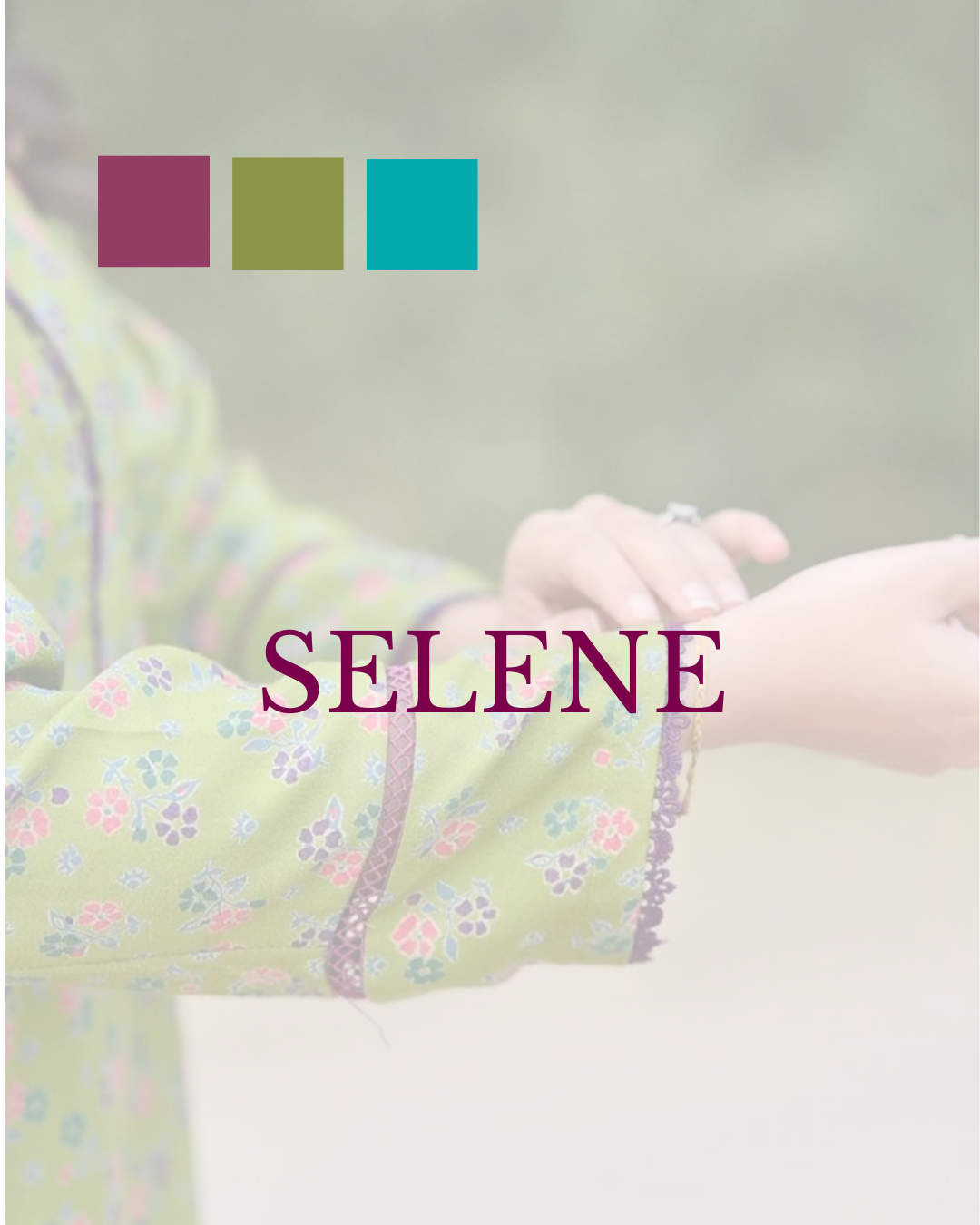 Lime Green Floral Stitched Kurti - Image 6