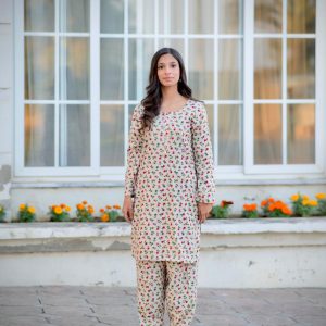 Tiny Petals (2 pcs stitched khaddar)